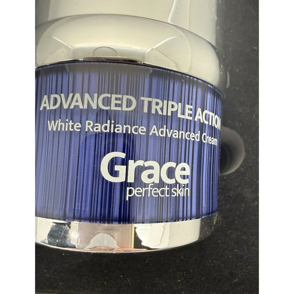 Grace‎ Advanced Triple Action White Radiance Advanced Mask~Cream~Serum 3 Pcs